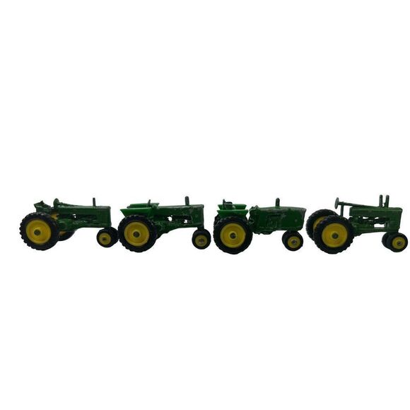 John Deere Tractor Toys Lot of 4 (2”x1”) - Picture 4 of 7